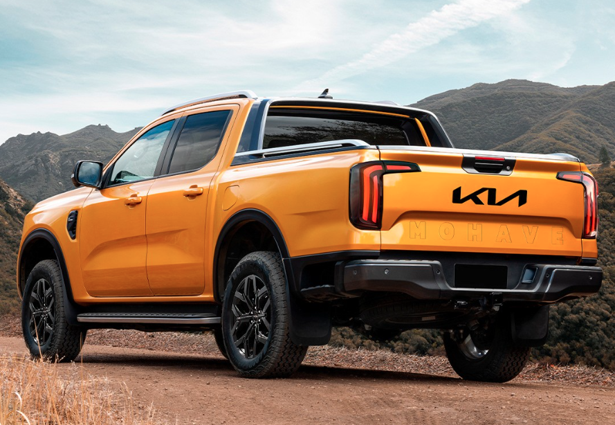 the Mohave SUV is equipped with a powerful 3.0-liter