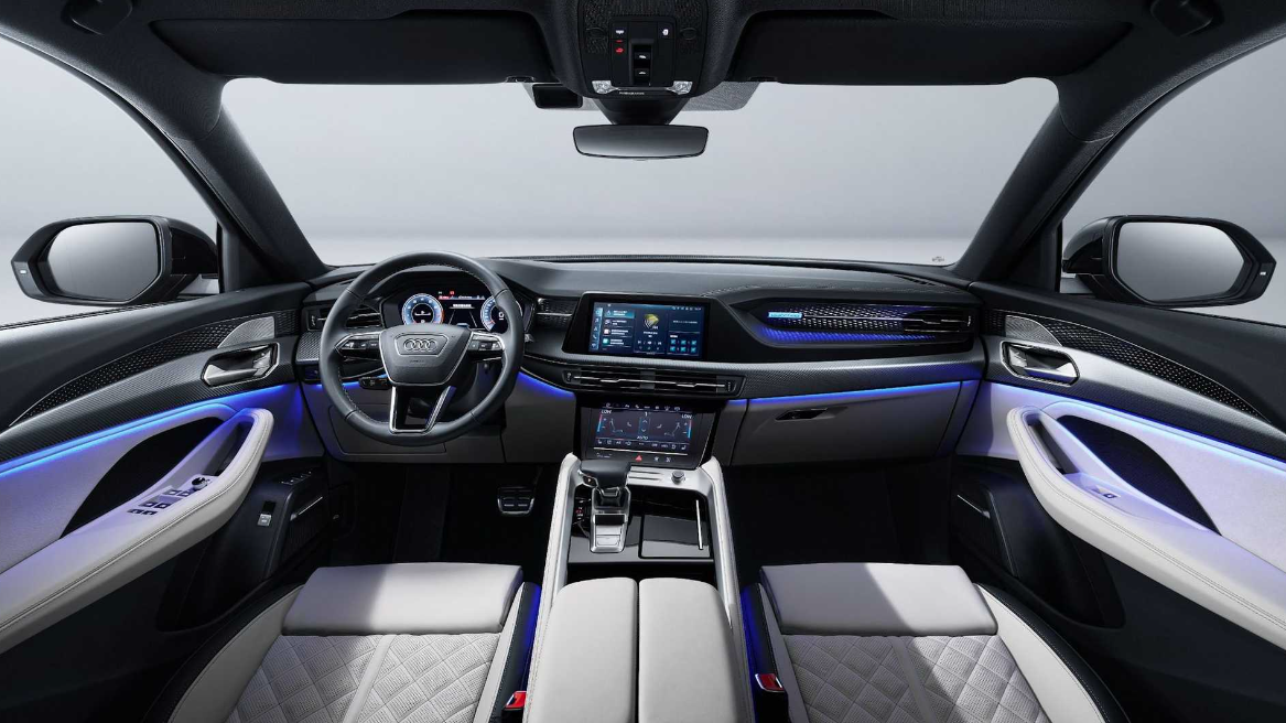 2025 Audi Q9 SUV Interior Power Speeds