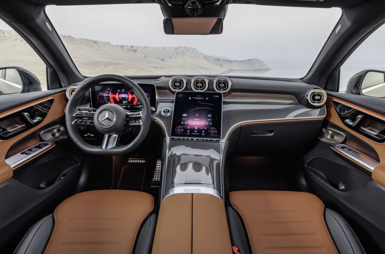 2024 Mercedes Benz GLC Coupe New Interior Design Power Speeds   2024 Mercedes Benz GLC Coupe New Interior Design 768x507 