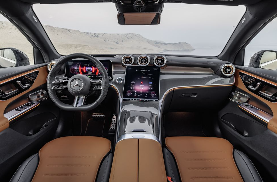 2024 Mercedes-Benz GLC Coupe New Interior Design